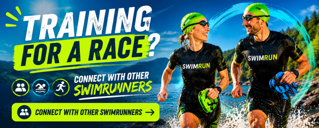 Banner Connect with other swimrunner beMagicHUB