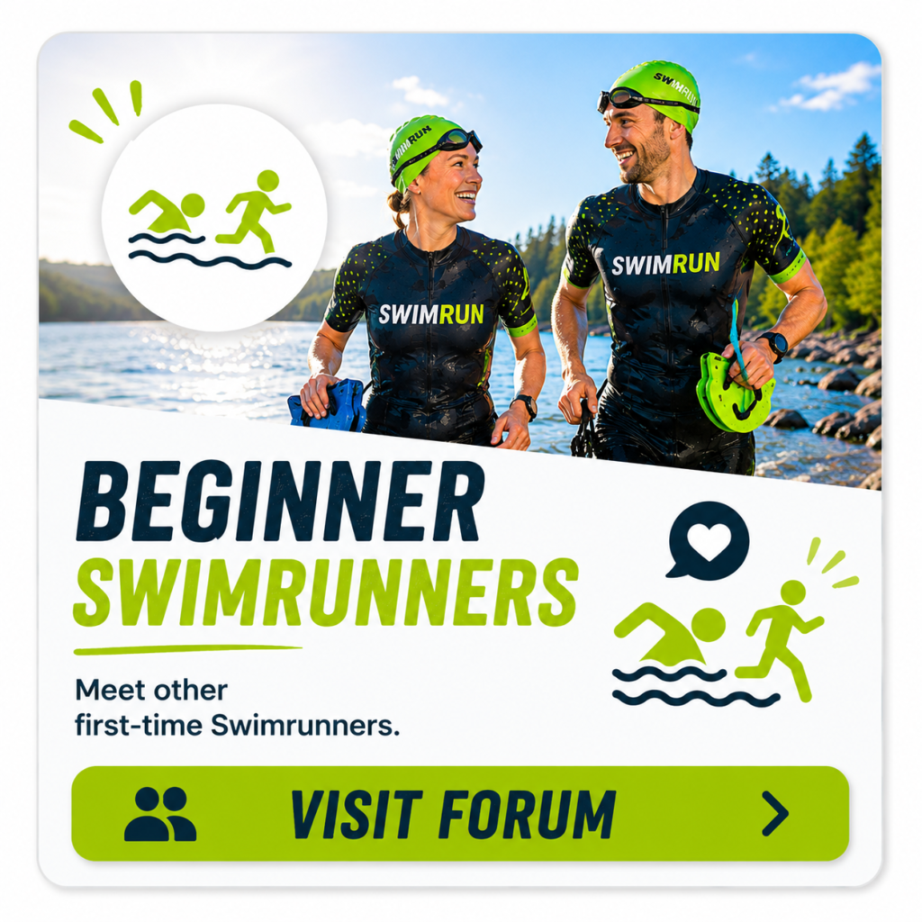 Square card Beginner Swimrunner beMagicHUB